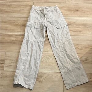PacSun Women's Light Tan Cargo Pants
